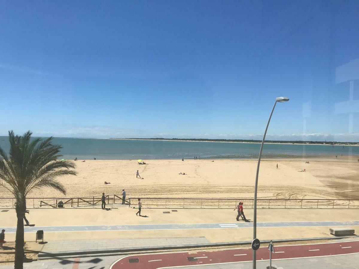 산루카데바라메다 Piso En La Playa De Sanlucar 아파트 외부 사진